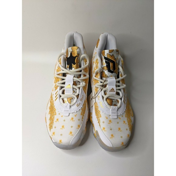 adidas Dame 7 X Ric Flair King of Drip Gold Basketball Shoes FX6616 Size 8.5 main image 10